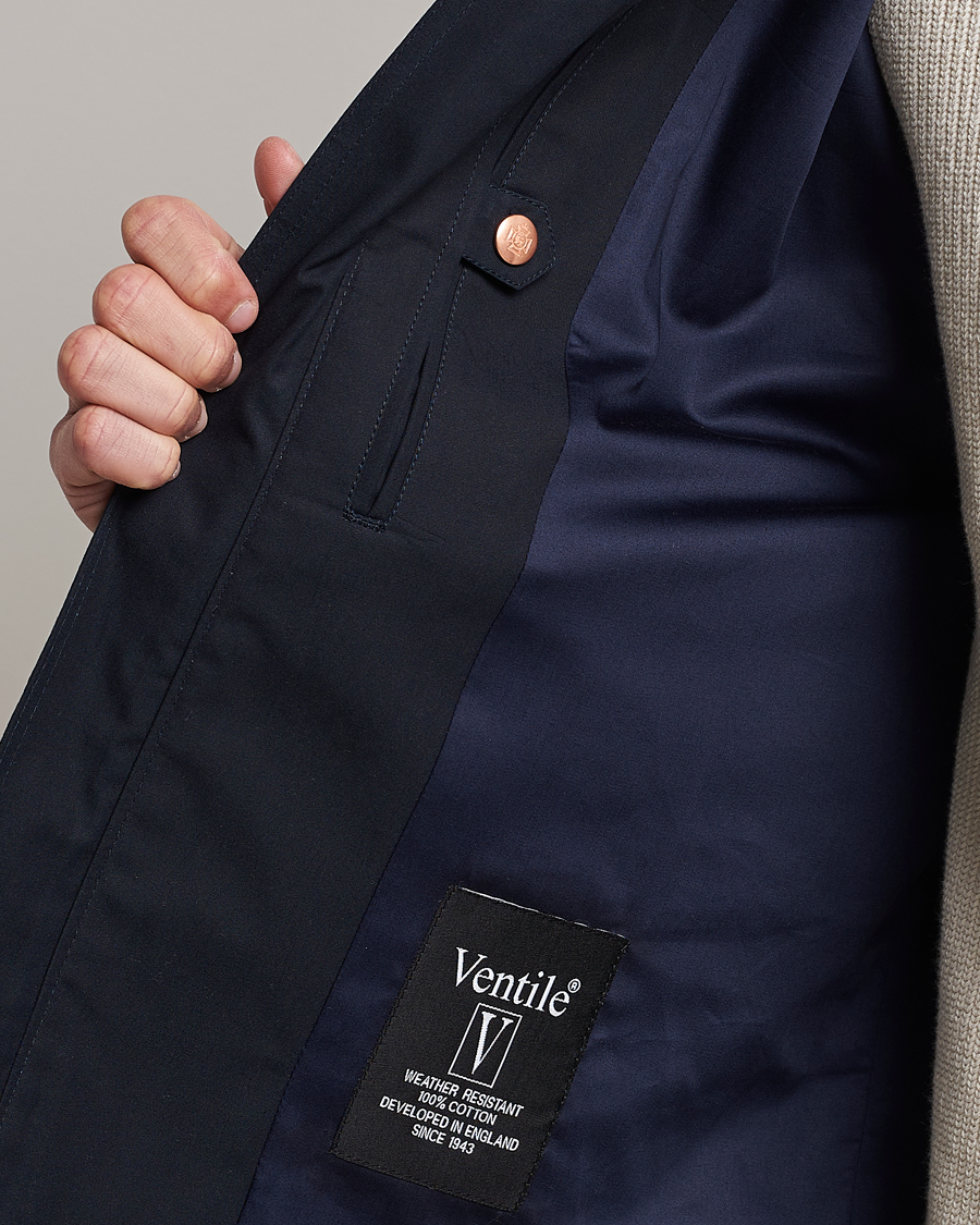 Mies | Takit | Private White V.C. | Ventile Harrington Jacket 3.0 Midnight