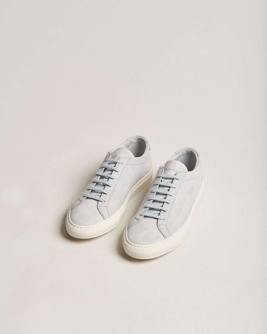 Mies |  | Common Projects | Original Achilles Nubuck Sneaker Grey
