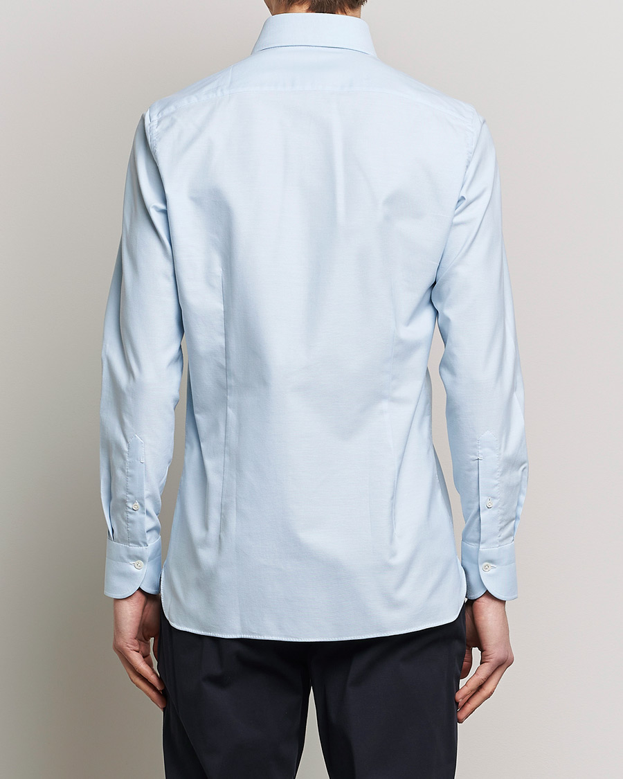 Mies | Kauluspaidat | 100Hands | Gold Line Natural Stretch Oxford Shirt Light Blue