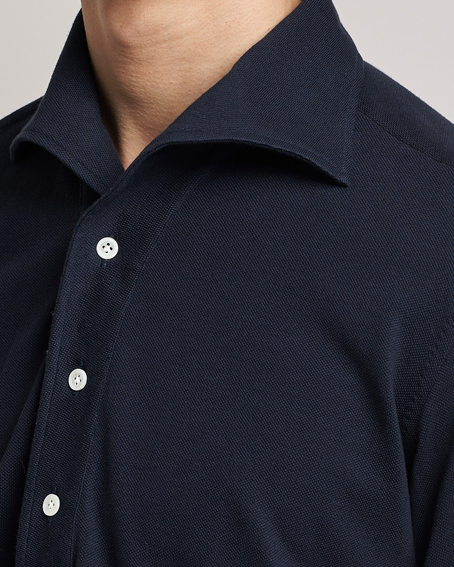 Mies | Kauluspaidat | 100Hands | Signature One Piece Jersey Polo Navy