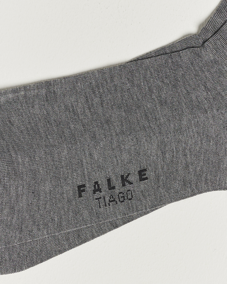 Mies |  | Falke | Tiago Socks Light Grey Melange