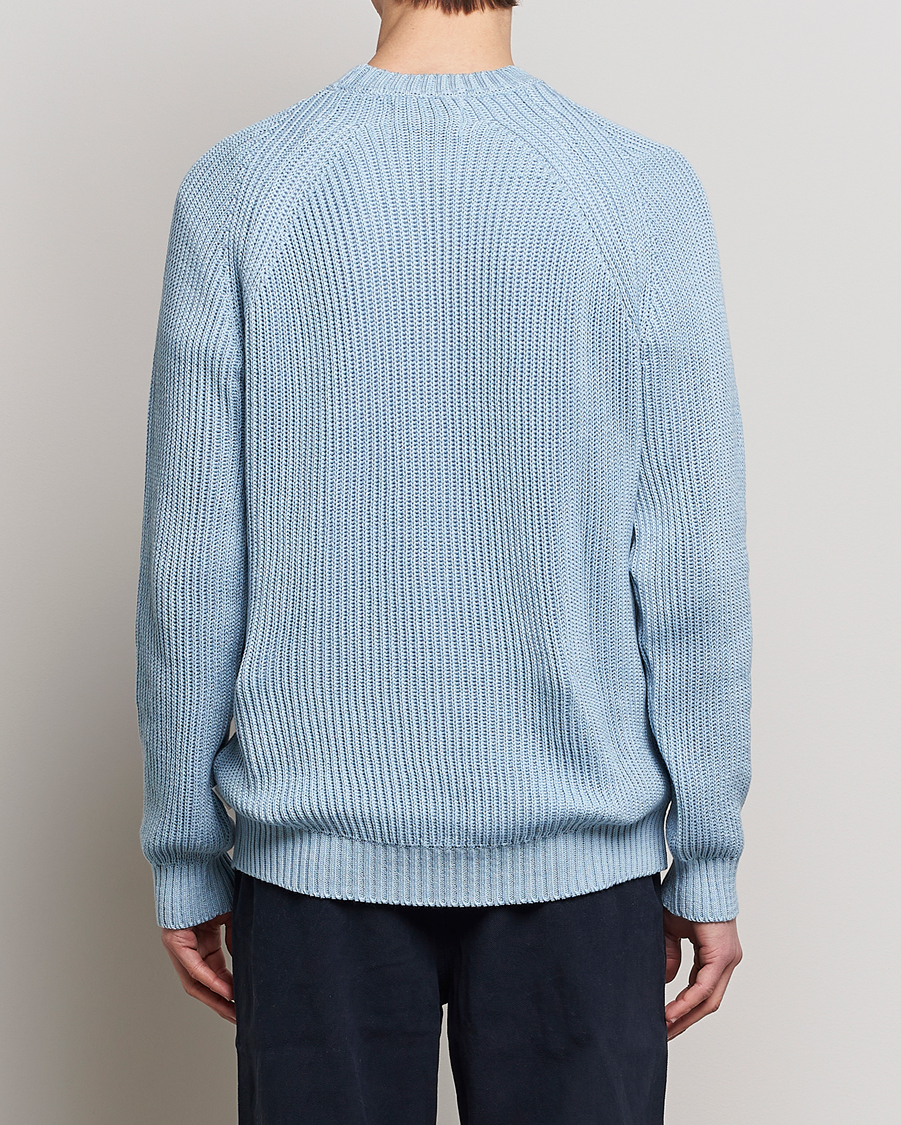 Mies | Puserot | Peregrine | Harry Organic Cotton Sweater Seafoam