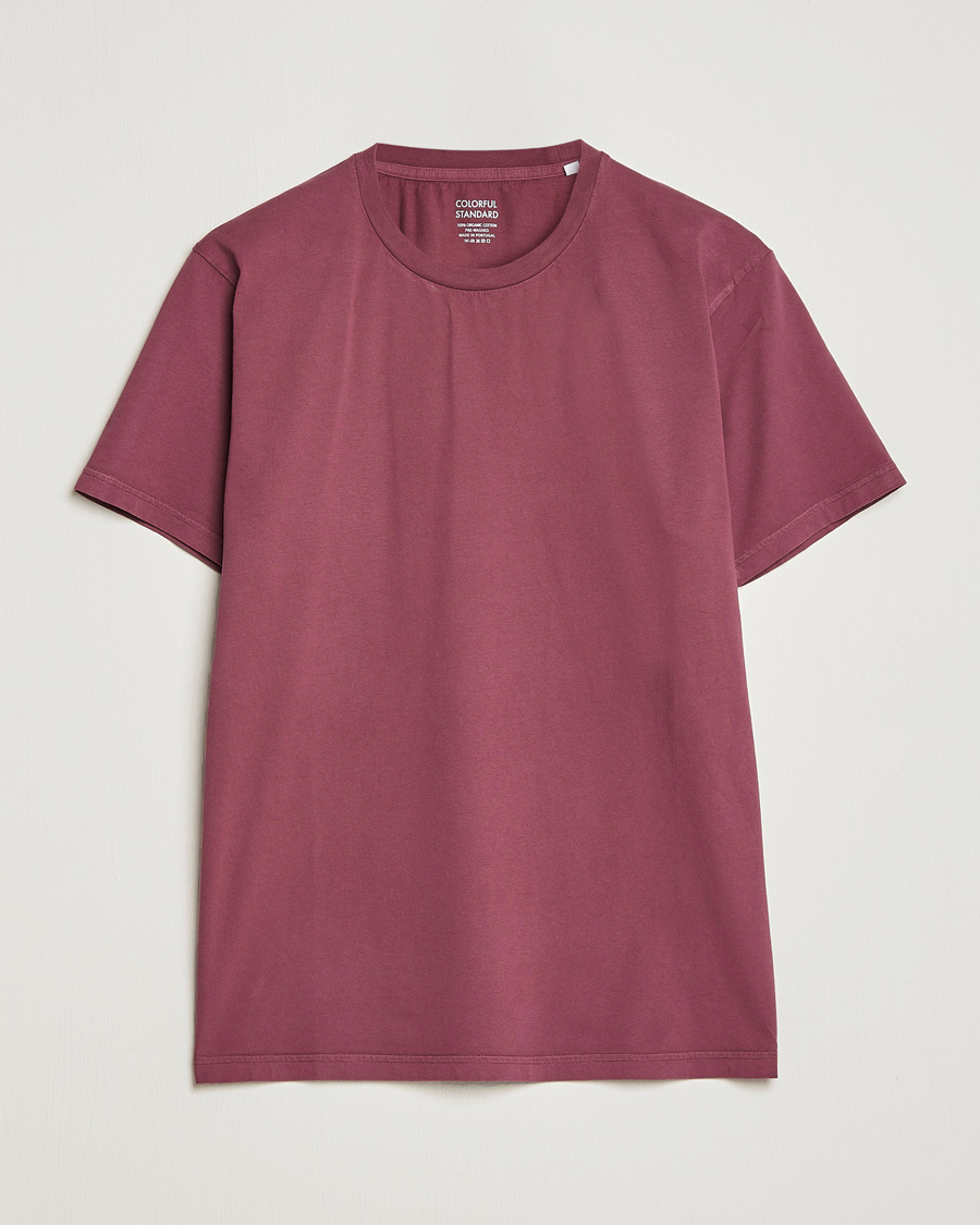 Mies | T-paidat | Colorful Standard | Classic Organic T-Shirt Dusty Plum
