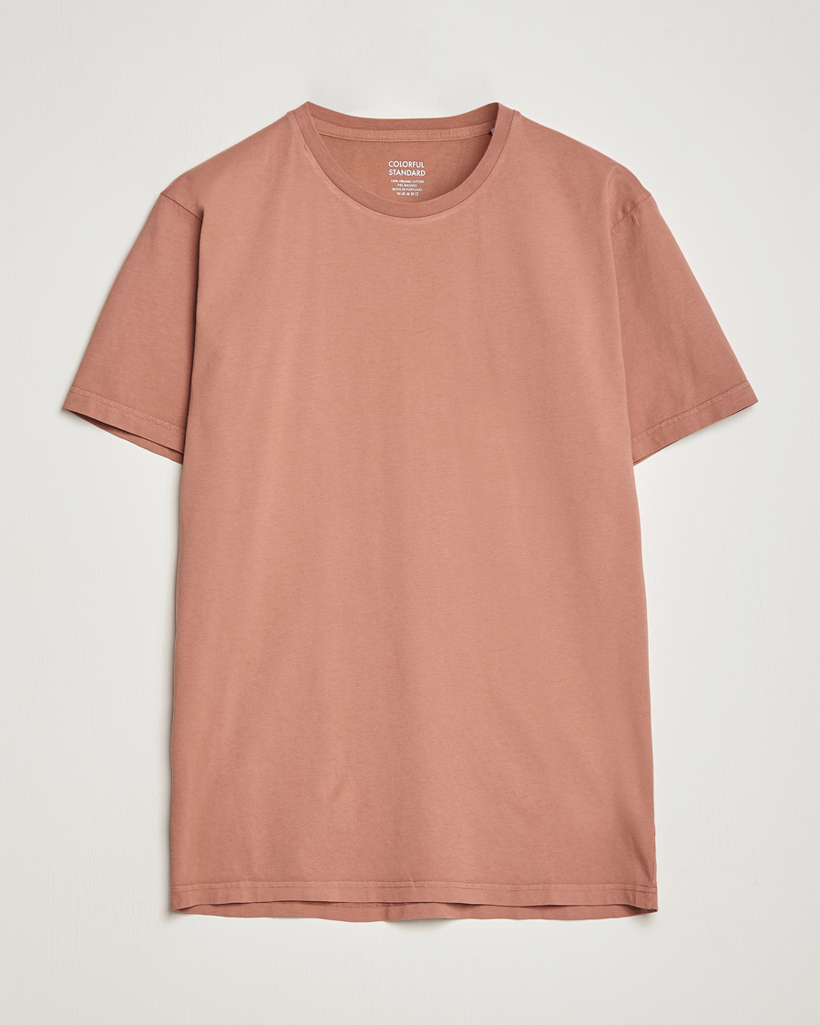 Mies | T-paidat | Colorful Standard | Classic Organic T-Shirt Rosewood Mist