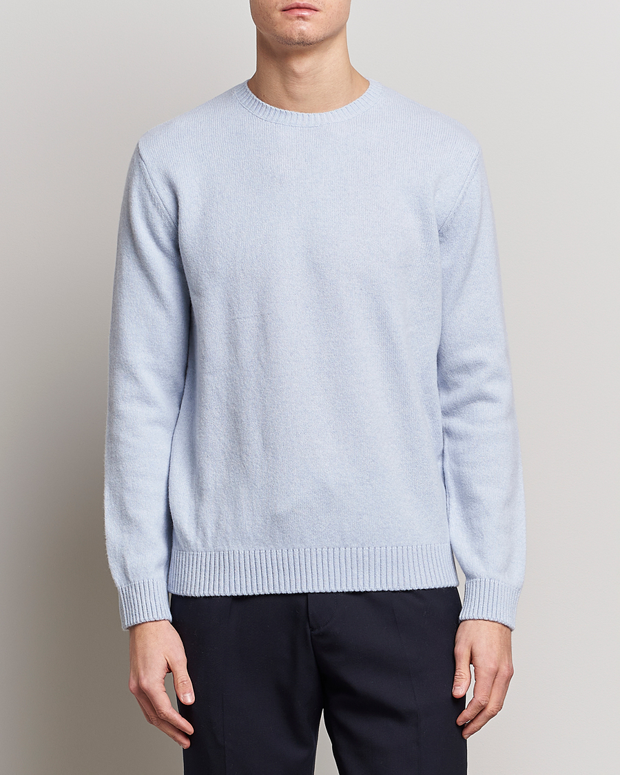 Mies |  | Colorful Standard | Classic Merino Wool Crew Neck Polar Blue