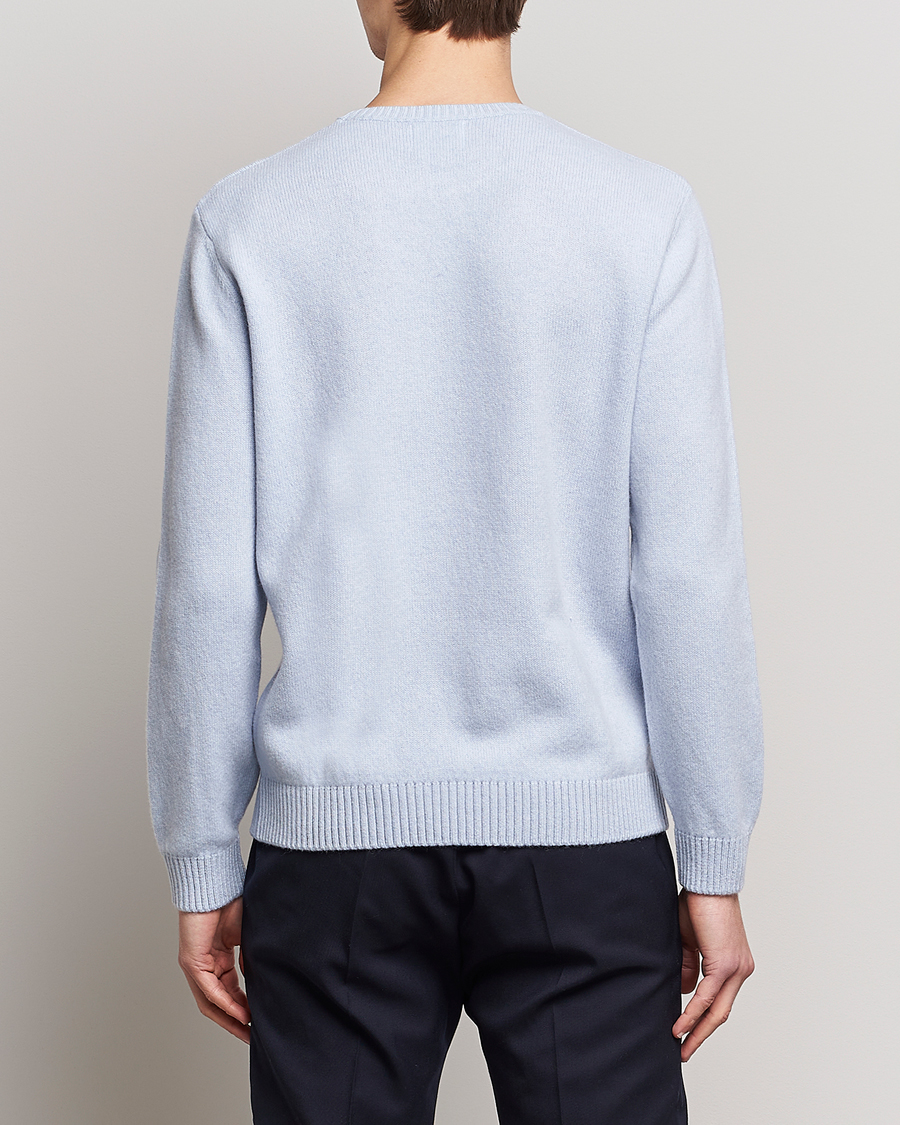 Mies | Puserot | Colorful Standard | Classic Merino Wool Crew Neck Polar Blue