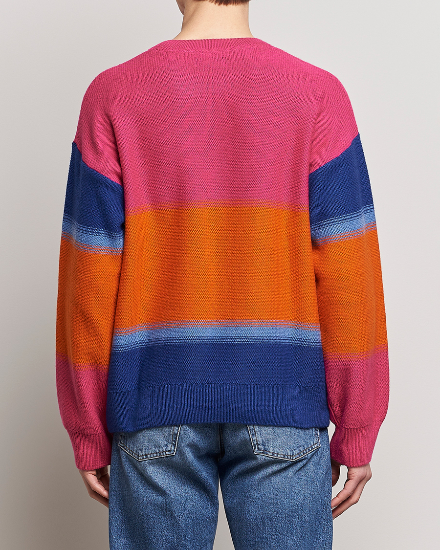 Mies | Puserot | GANT | Degraded Striped Knitted Sweater Multi