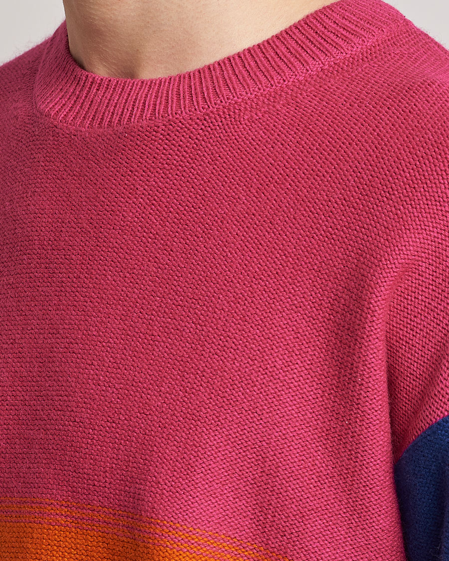 Mies | Puserot | GANT | Degraded Striped Knitted Sweater Multi