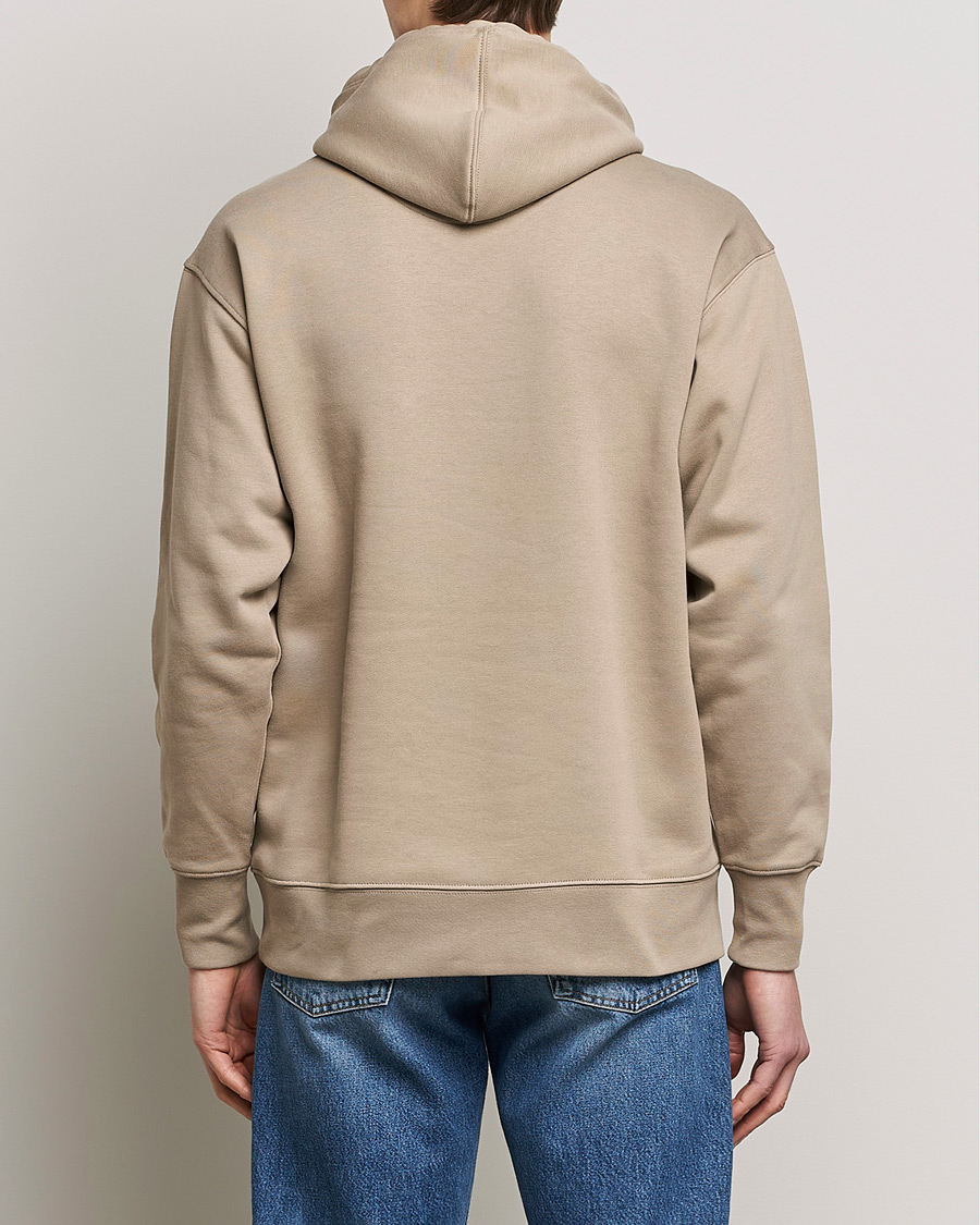 Mies | Puserot | GANT | Icon Hoodie Taupe Beige