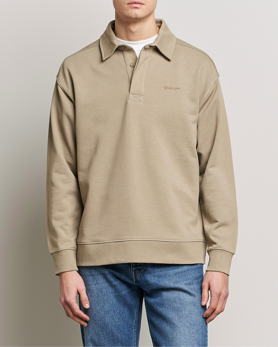 Mies |  | GANT | Icon Heavy Rugger Taupe Beige
