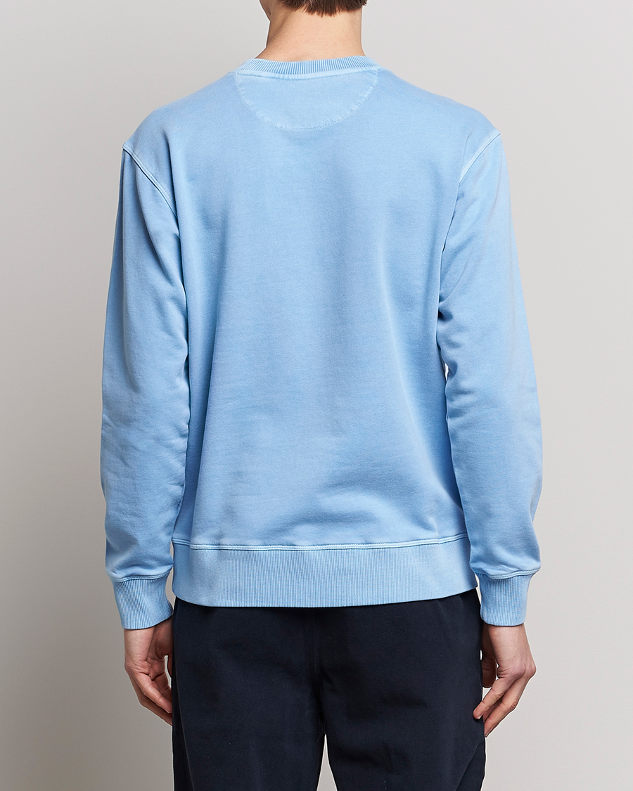 Mies | Puserot | GANT | Sunbleached Crew Neck Sweatshirt Gentle Blue