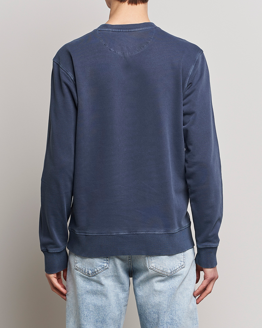 Mies | Puserot | GANT | Sunbleached Crew Neck Sweatshirt Evening Blue