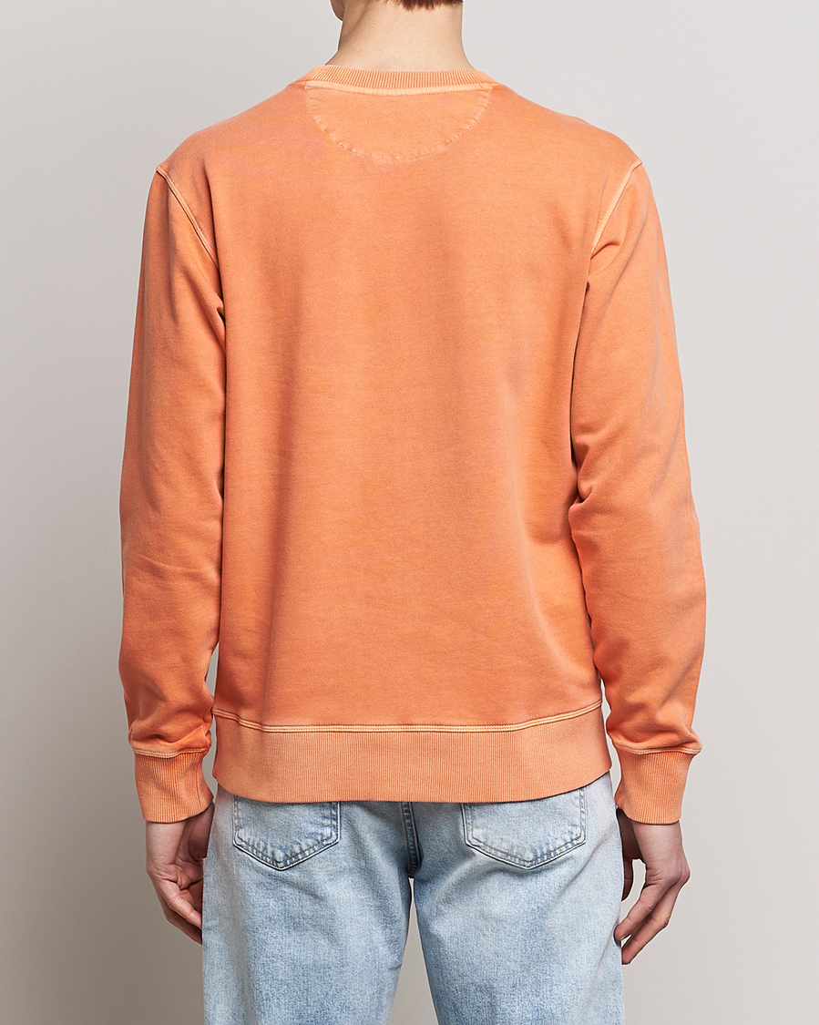 Mies | Puserot | GANT | Sunbleached Crew Neck Sweatshirt Orange