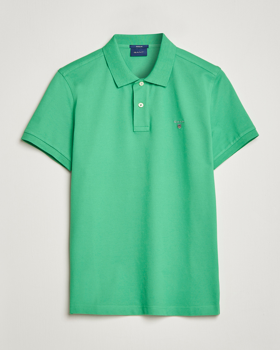 Mies | Pikeet | GANT | The Original Polo Mid Green