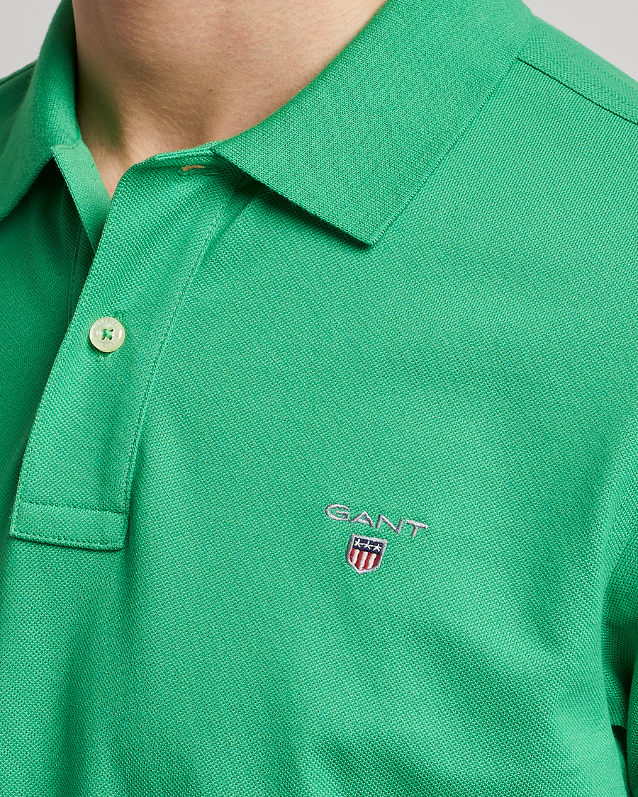 Mies | Pikeet | GANT | The Original Polo Mid Green