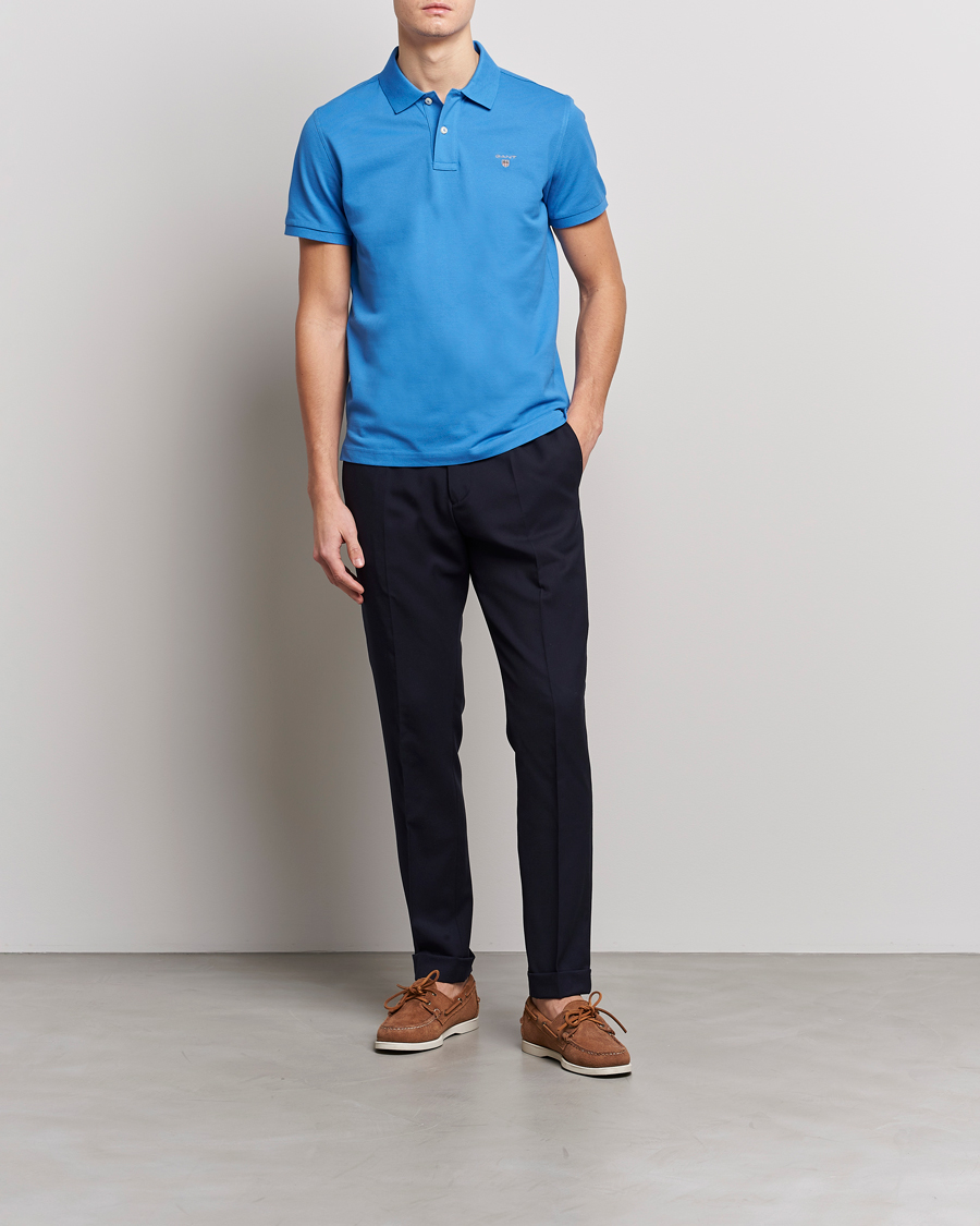 Mies | Pikeet | GANT | The Original Polo Day Blue