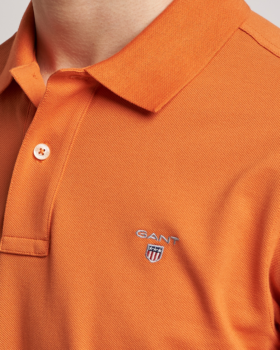 Mies | Pikeet | GANT | The Original Polo Pumpkin Orange