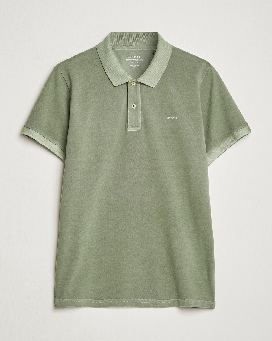 Mies | Pikeet | GANT | Sunbleached Polo Calamata Green
