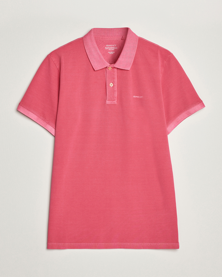 Mies |  | GANT | Sunbleached Polo Magenta Pink