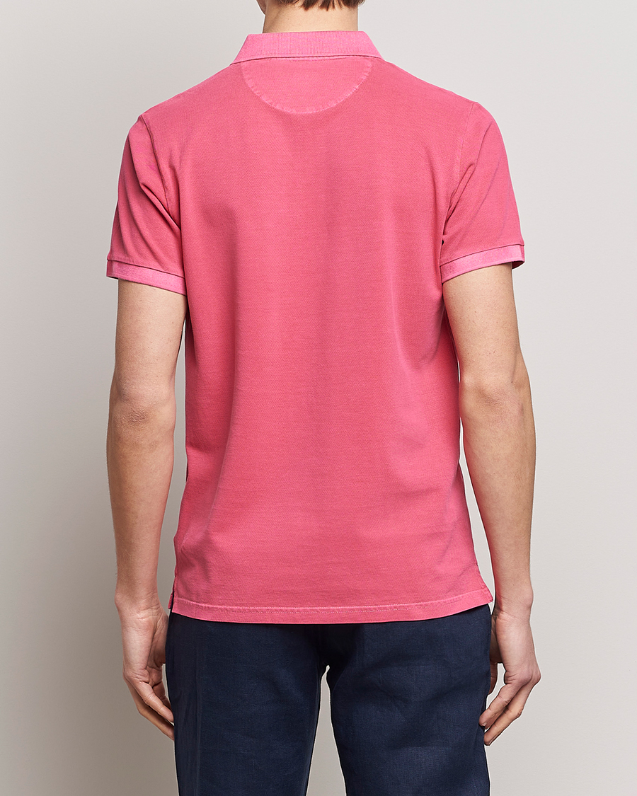 Mies | Pikeet | GANT | Sunbleached Polo Magenta Pink
