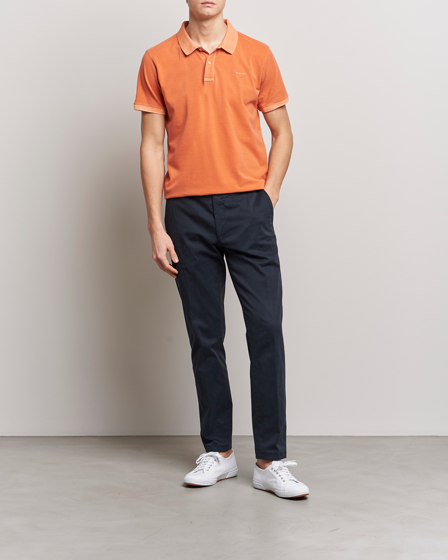 Mies | Pikeet | GANT | Sunbleached Polo Apricot Orange