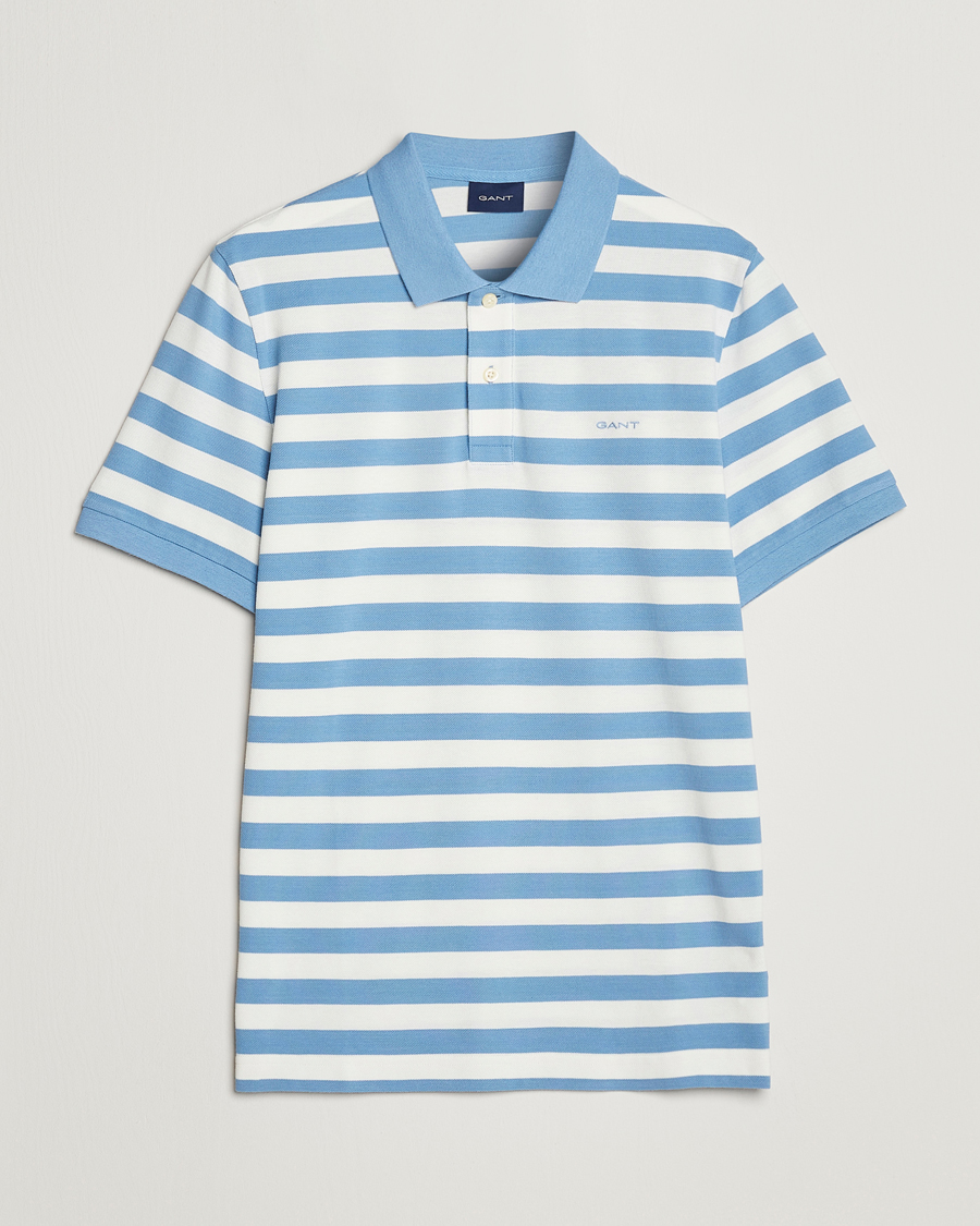 Mies | Pikeet | GANT | Striped Polo Gentle Blue