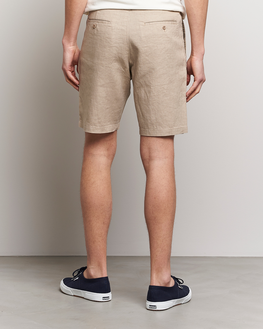 Mies | Shortsit | GANT | Relaxed Linen Drawstring Shorts Concrete Beige