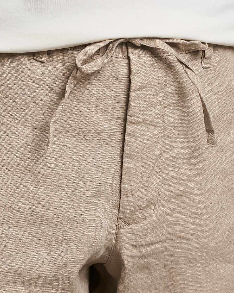Mies | Shortsit | GANT | Relaxed Linen Drawstring Shorts Concrete Beige