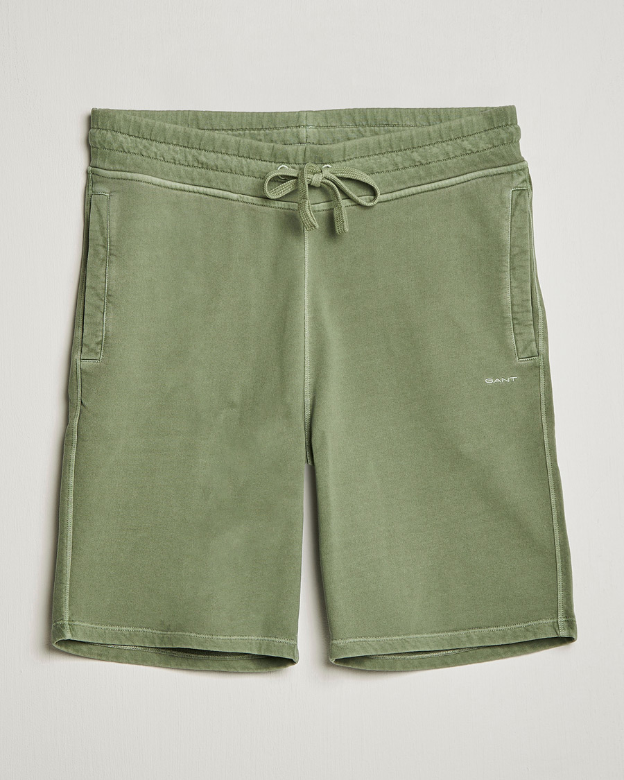 Mies | Shortsit | GANT | Sunbleached Sweatshorts Calamata Green