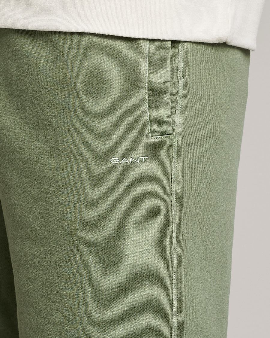Mies | Shortsit | GANT | Sunbleached Sweatshorts Calamata Green