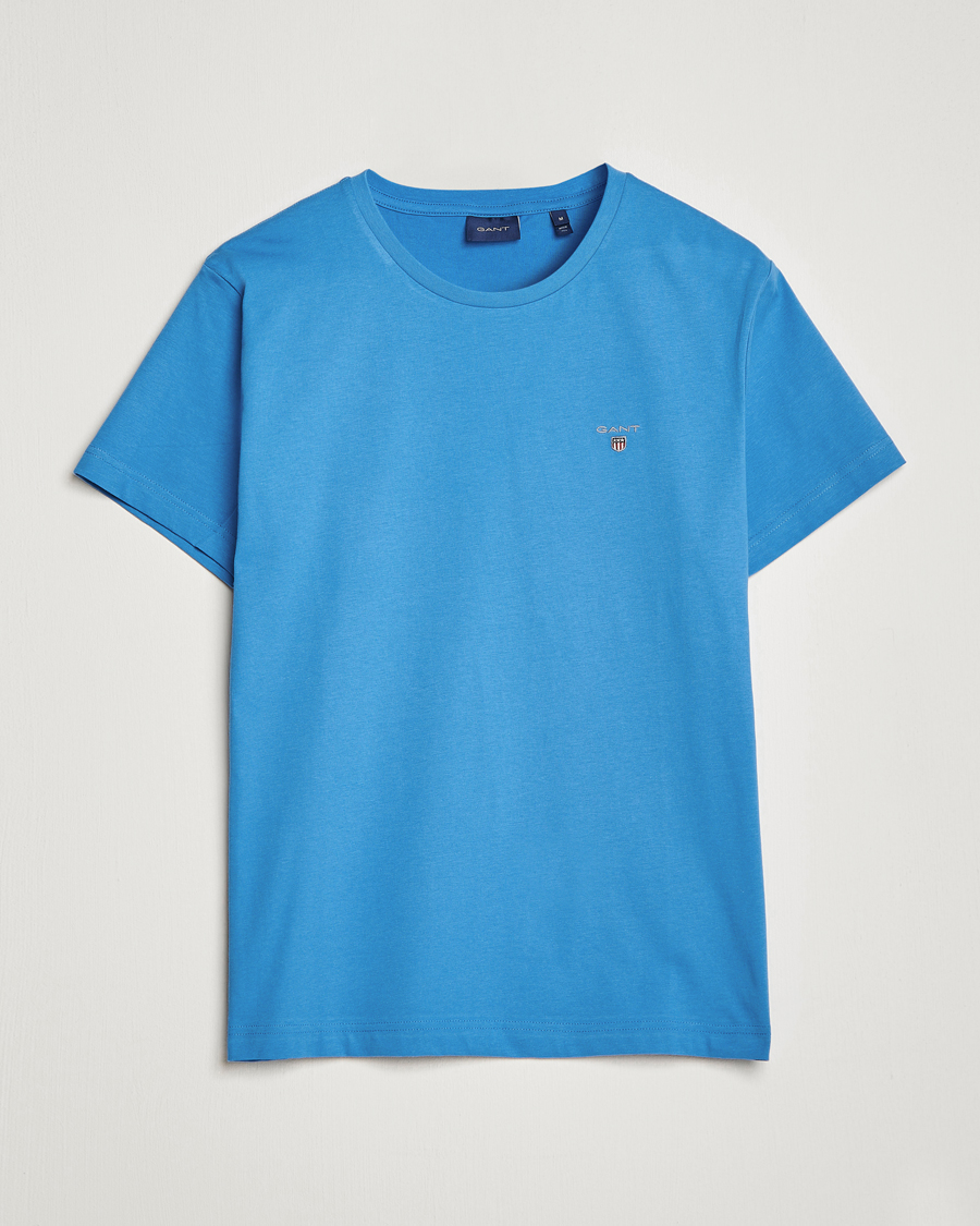 Mies | T-paidat | GANT | The Original T-Shirt Day Blue