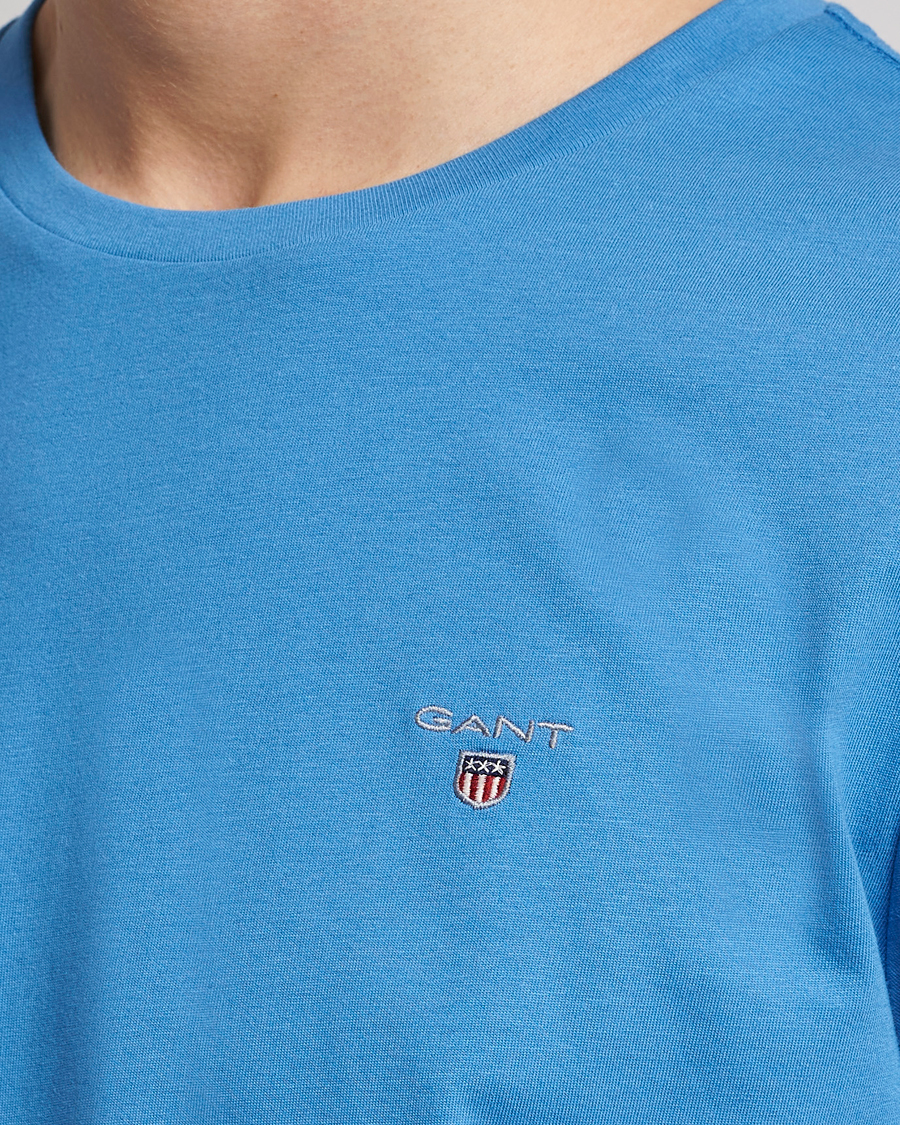 Mies | T-paidat | GANT | The Original T-Shirt Day Blue