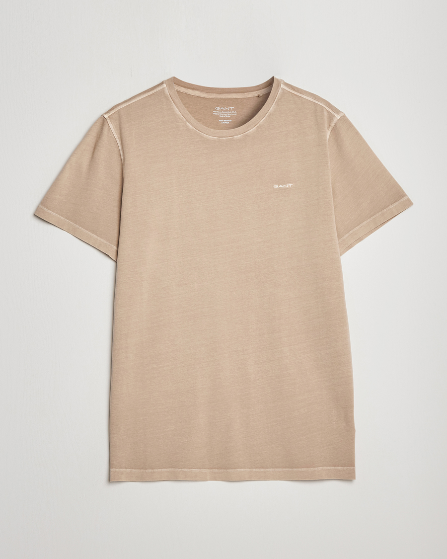 Mies | T-paidat | GANT | Sunbleached T-Shirt Concrete Beige