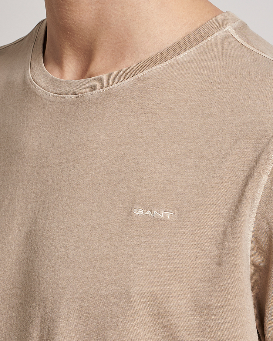 Mies | T-paidat | GANT | Sunbleached T-Shirt Concrete Beige