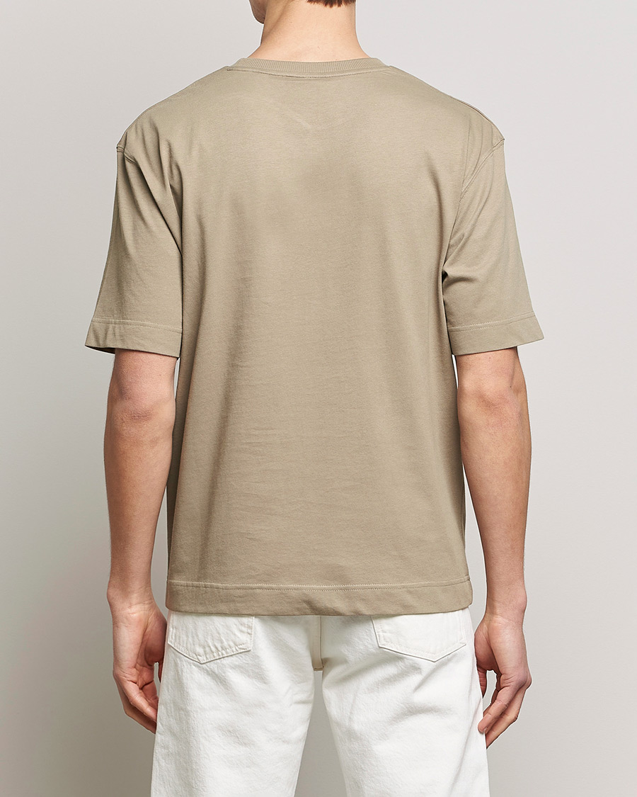 Mies | T-paidat | GANT | Icon Crew Neck T-Shirt Taupe Beige