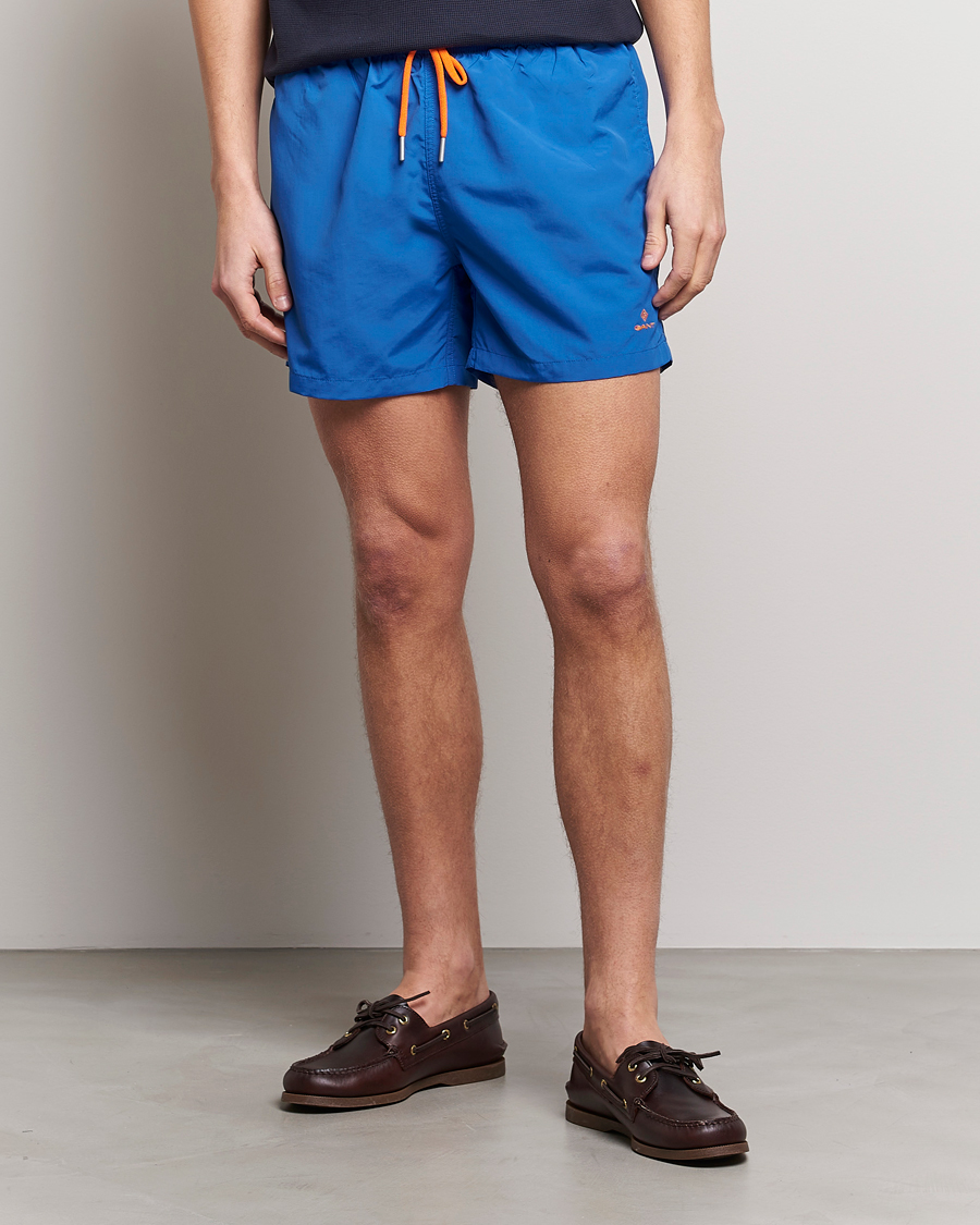 Mies | Uimahousut | Gant | Basic Swimshorts Nautical Blue