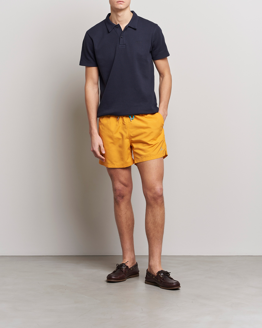Mies | Uimahousut | GANT | Basic Swimshorts Dalia Orange