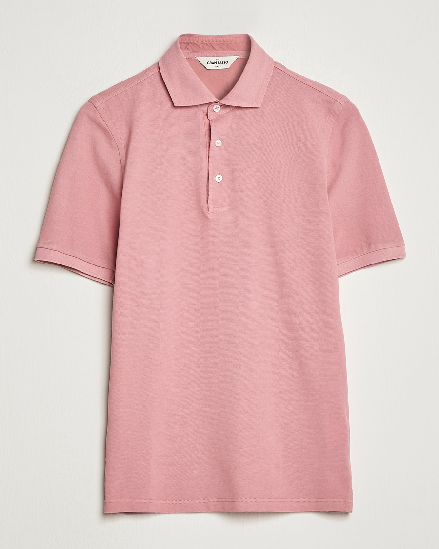 Mies | Pikeet | Gran Sasso | Washed Polo Pink