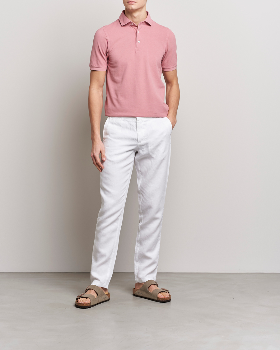 Mies | Pikeet | Gran Sasso | Washed Polo Pink