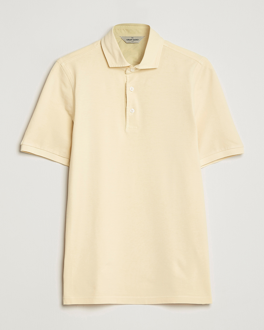 Mies | Pikeet | Gran Sasso | Washed Polo Yellow