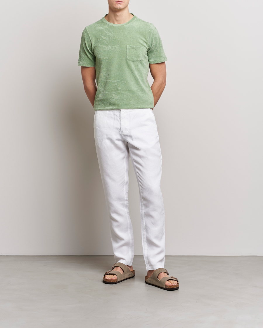 Mies | T-paidat | Gran Sasso | Cotton Terry Tee Green