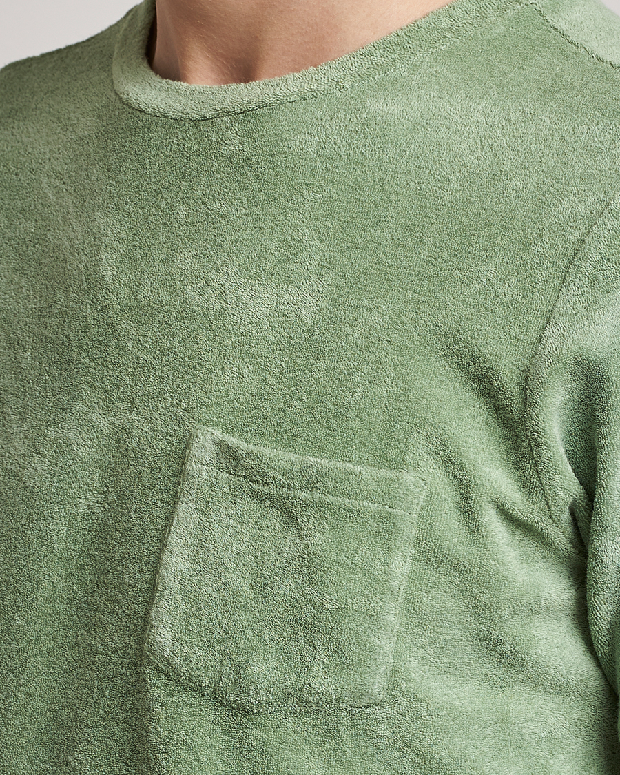 Mies | T-paidat | Gran Sasso | Cotton Terry Tee Green