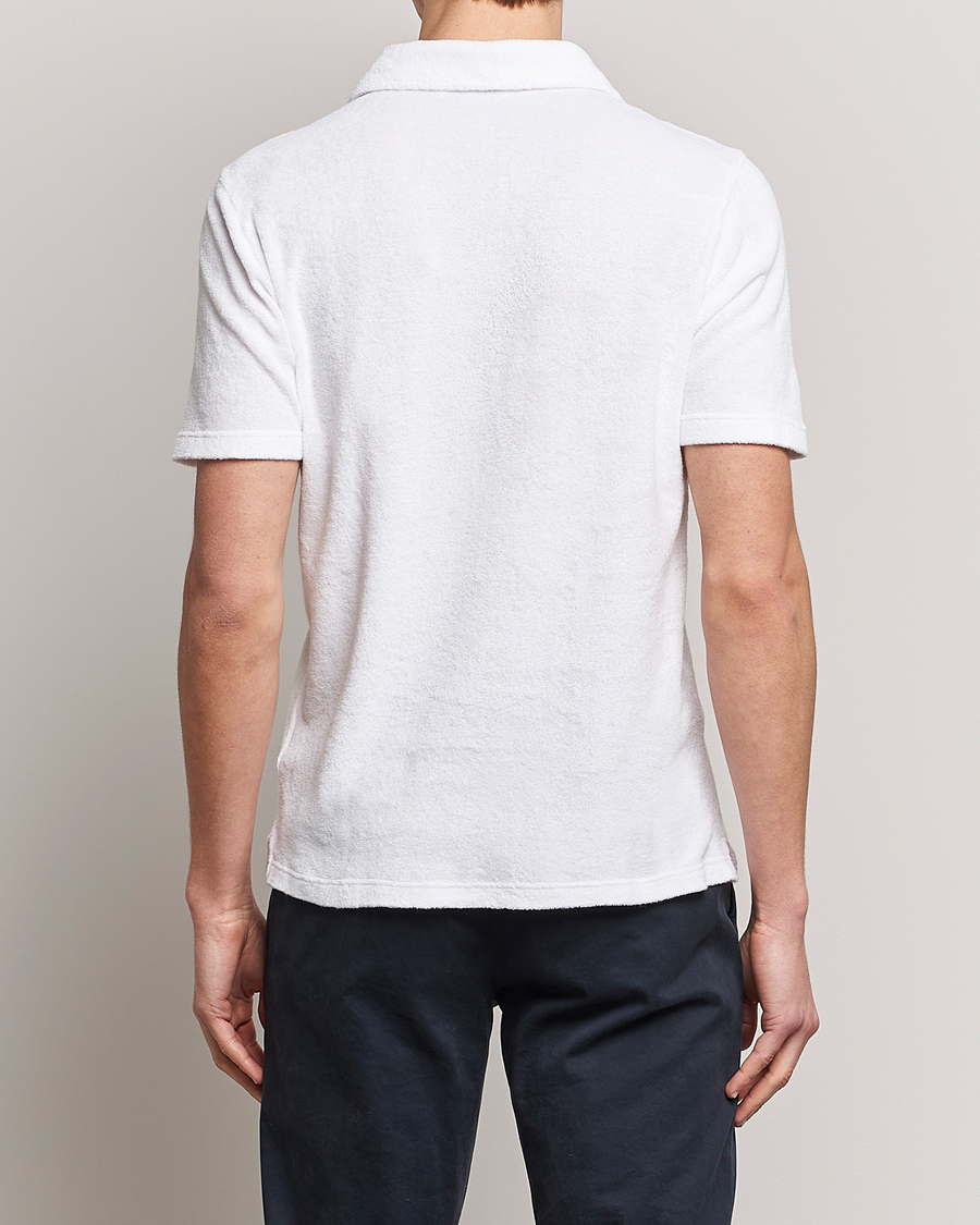 Mies | Pikeet | Gran Sasso | Cotton Terry Polo White