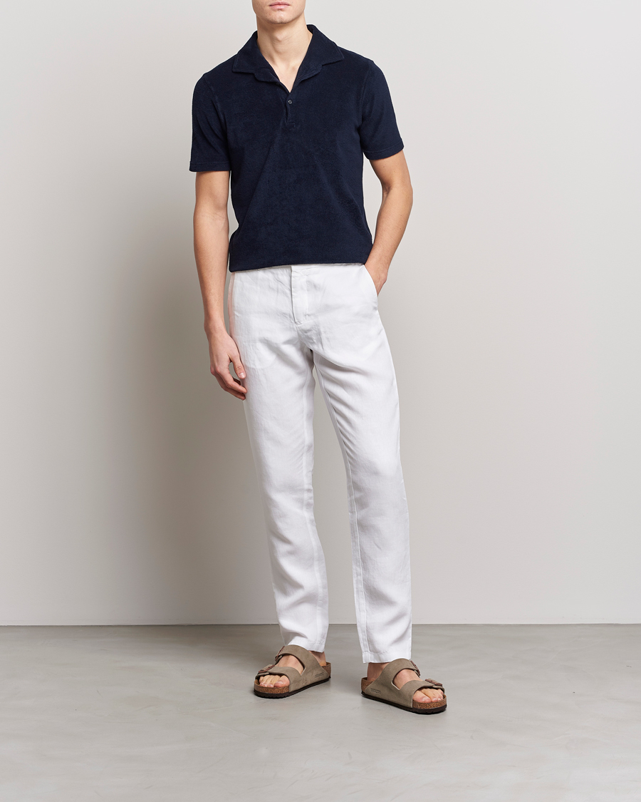 Mies | Pikeet | Gran Sasso | Cotton Terry Polo Navy