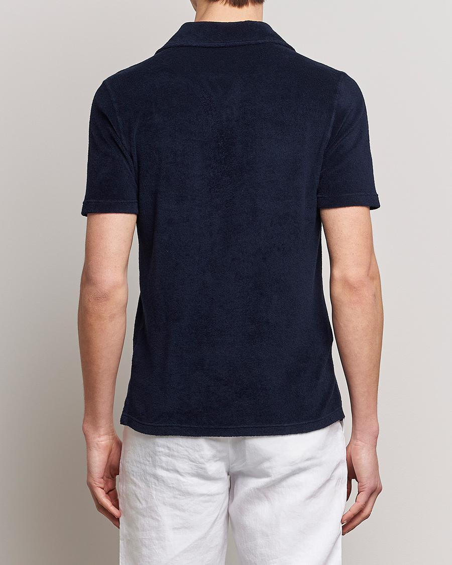 Mies | Pikeet | Gran Sasso | Cotton Terry Polo Navy