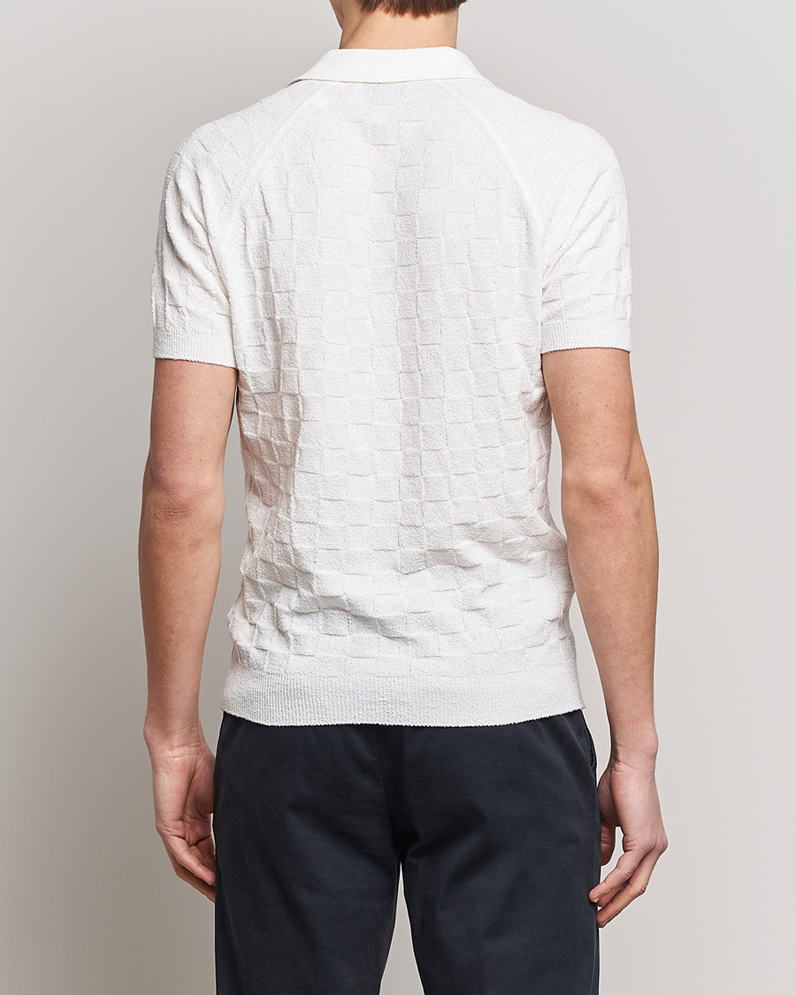 Mies | Pikeet | Gran Sasso | Structured Terry Polo White