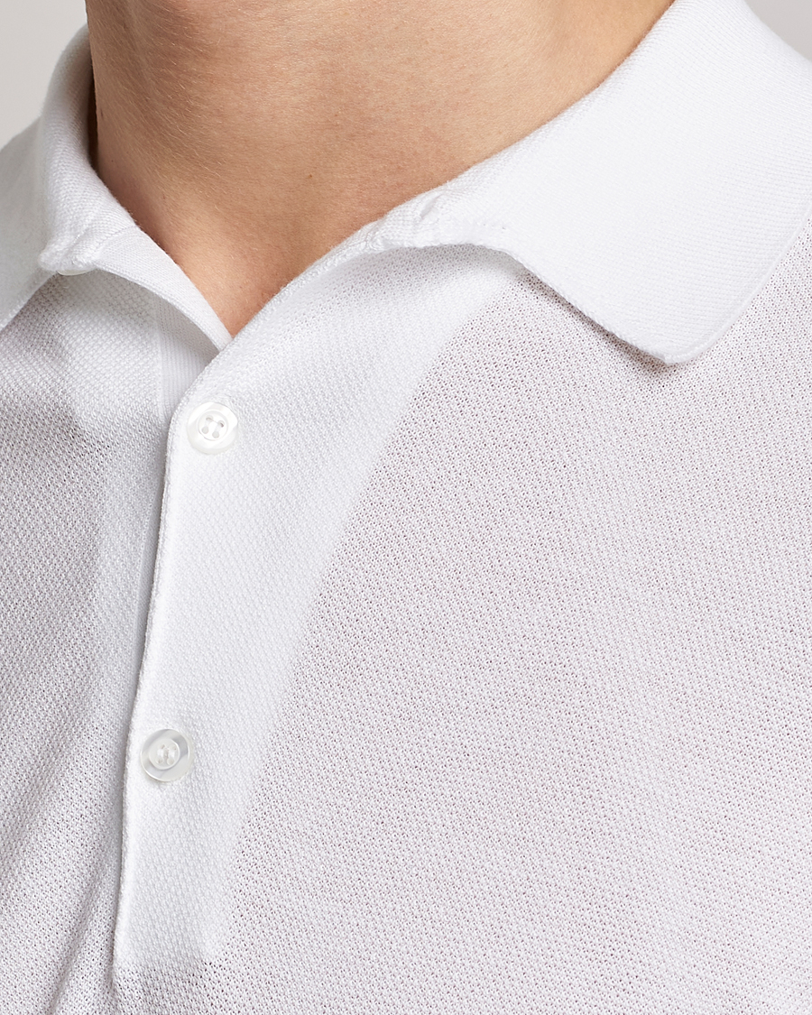Mies | Pikeet | John Smedley | Roth Structured Pique White