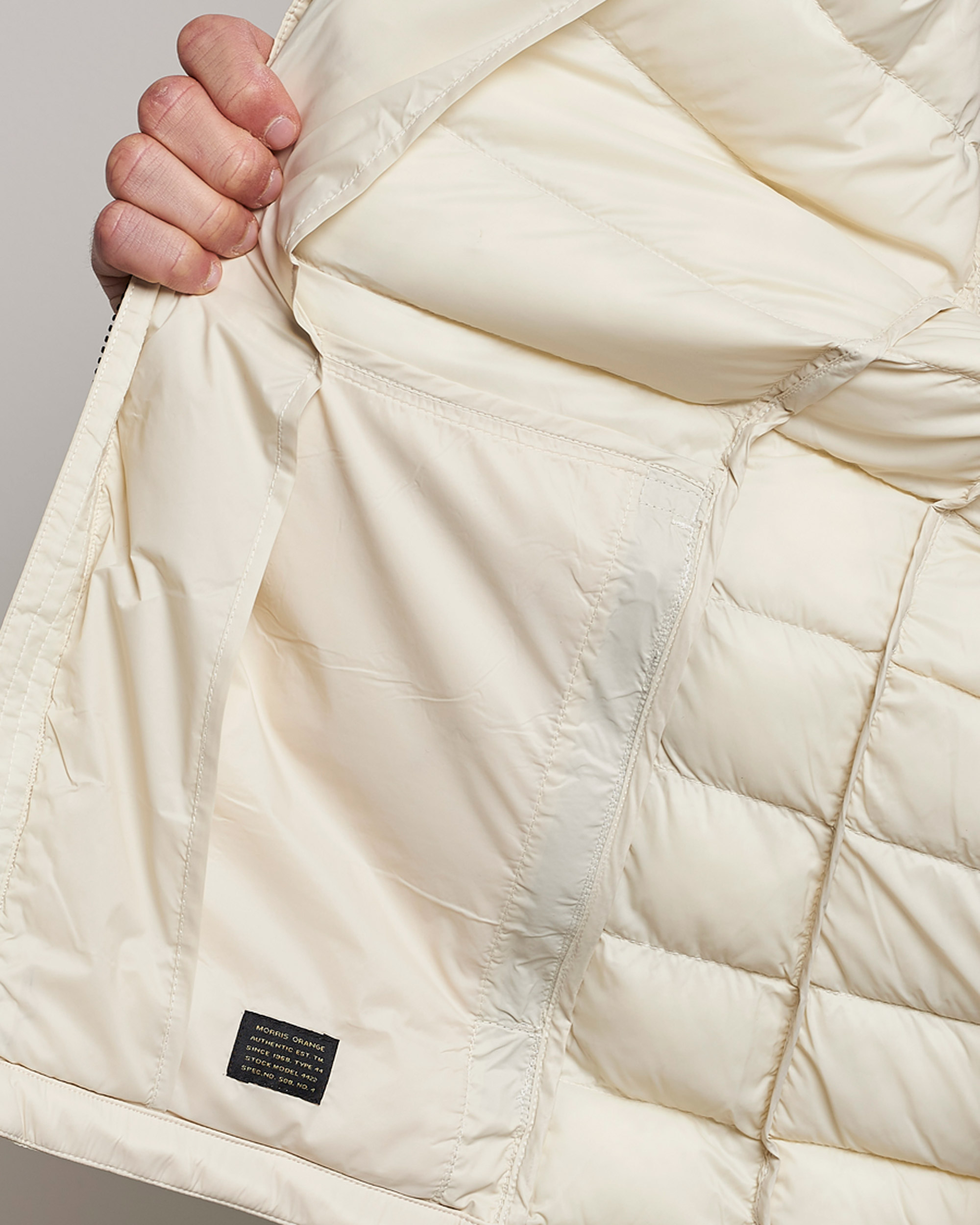 Mies | Takit | Morris | Milfford Liner Jacket Ecru