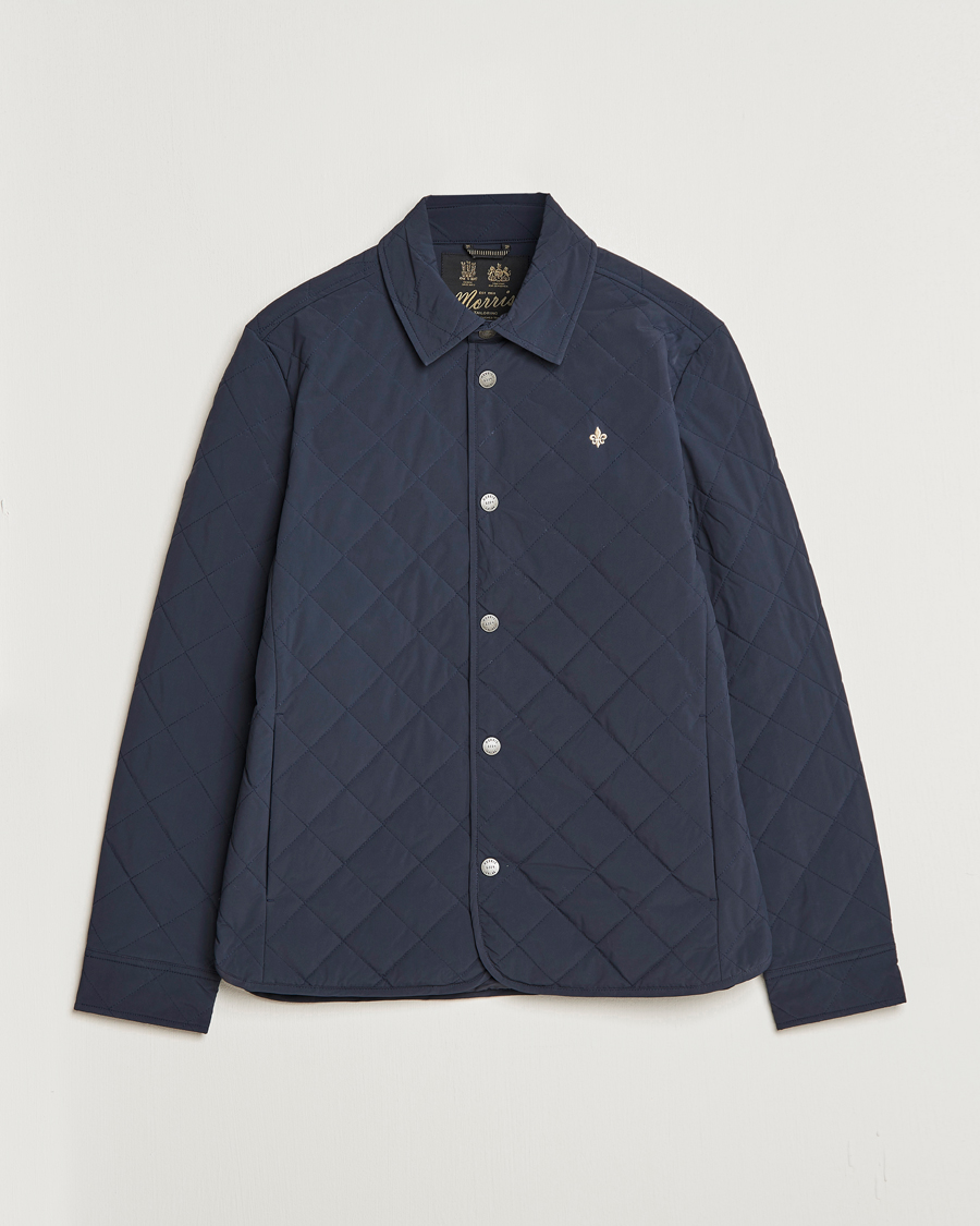 Mies | Takit | Morris | Dunham Quilted Jacket Old blue