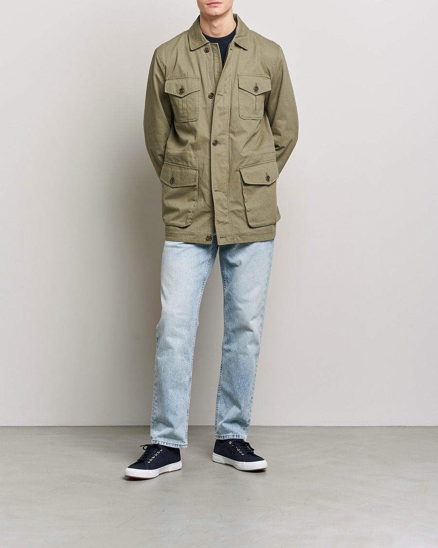 Mies | Takit | Morris | Amira Cotton Sand Field Jacket Olive